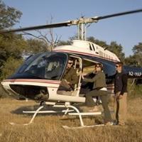 Helicopter over the Delta